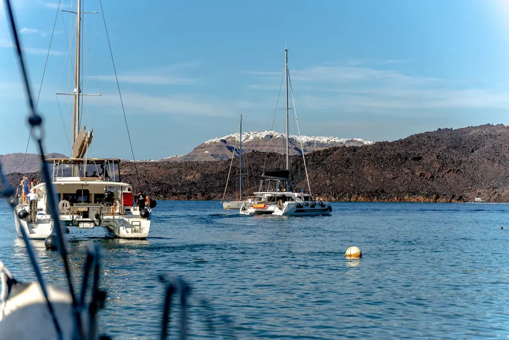(Morning) Semi-Private Santorini Cruise
